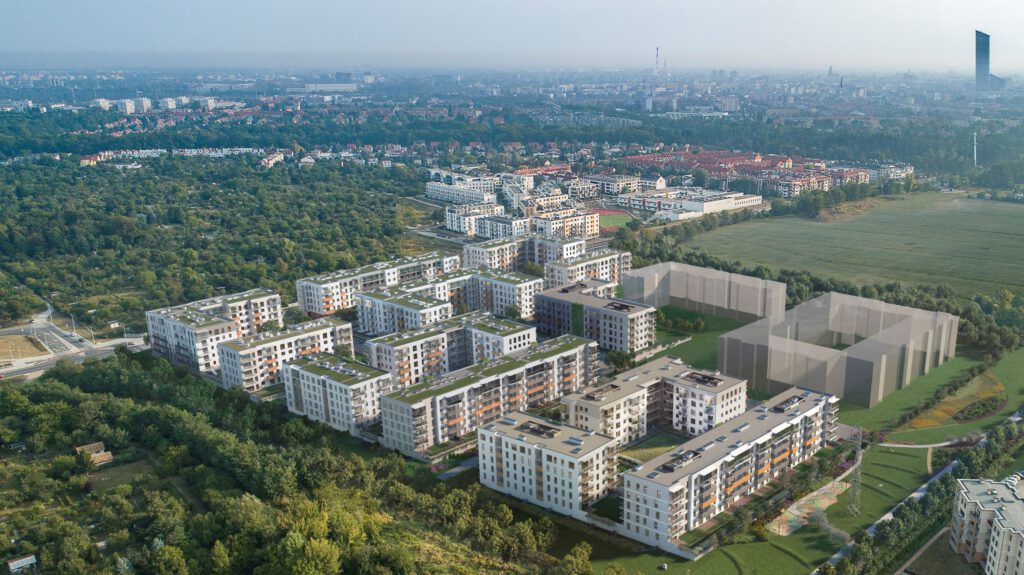 Planty Racławickie urbanistyka